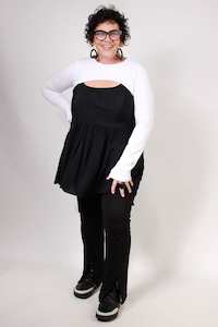 Black Friday: TCD Dihlia Top - White Knit