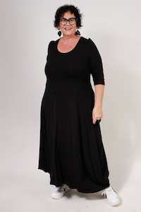 Leggings Curve Tee Sale: TCD Greta Dress - Black