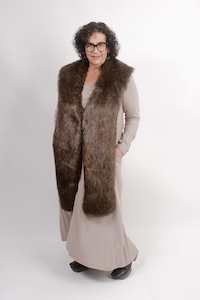 Matariki Live: TCD Faux Fur Collar - Bear