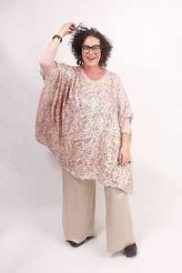 TCD Habitat Top - Pink Sequin (LUCKY LAST OS = 14/24)