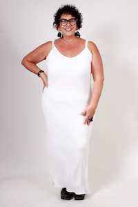 3 Piece Dressing Collection: TCD Long Bias Slip - Cream