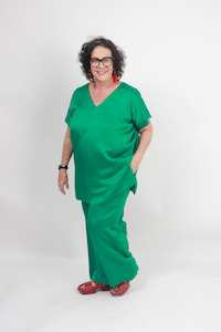 TCD Maggie Tee - Emerald Satin