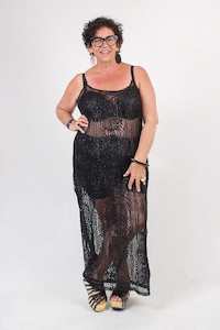 Under 100: TCD Beatrice Dress - Black Lace