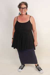 99 Flash Sale: TCD Carmen camisole - Black LUCKY LAST size 5 = 24