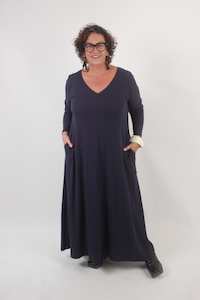 TCD A-line Dress - Navy