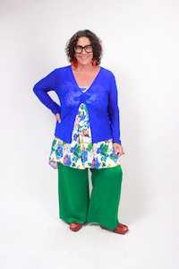 Outerwear Tcd: TCD Portia Cardigan -  Cobalt blue Mesh