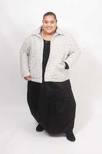 Outerwear Tcd: TCD Chore Coat - Cream Print