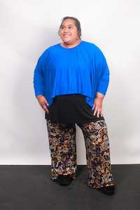 Tcd The Carpenters Daughter: TCD Crop Habitat Top - Colbolt Blue