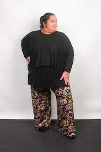 TCD Crop Habitat Top - Black