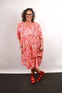 Under 300: TCD Tranquil Dress - Coral Peach