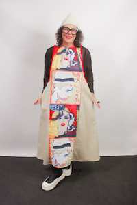 300 And Up: TCD Ruelette Pinafore - Oat