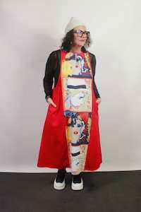 TCD Ruelette Pinafore - Red