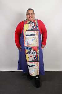 300 And Up: TCD Ruelette Pinafore - Blue