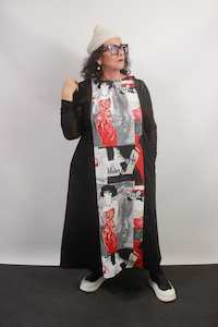 TCD Ruelette Pinafore - Black