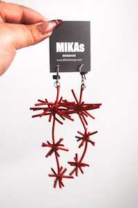 Mikas - Hanabi Earrings - Red
