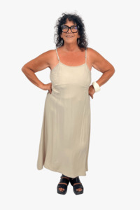 TCD Steph Slip Dress - Sand