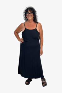 Tcd The Carpenters Daughter: TCD Steph Slip Dress - Black