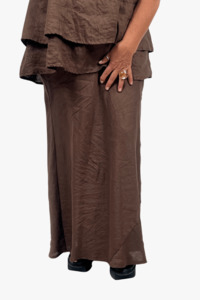 Tcd The Carpenters Daughter: TCD Pansy Bias Cut Skirt - Chocolate