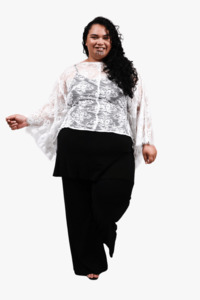 Gorjis Cove Top - Cream