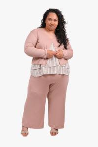 Under 300: TCD Portia Cardigan -  Dusky