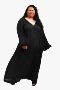 TCD Ruby Maxi Dress - Black