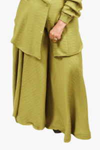 TCD Gaucho Pants - Chartreuse