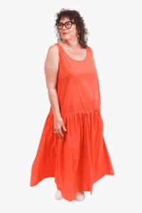 300 And Up: TCD - Petticoat Dress - Orange