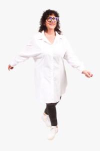 Size 1 16: TCD Skye Shirt - White Cotton