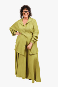 Size 1 16: TCD Skye Shirt - Chartreuse