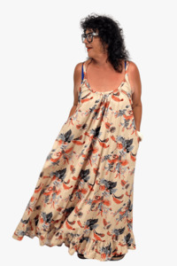 TCD Maxi Baby Doll Dress - Fawn