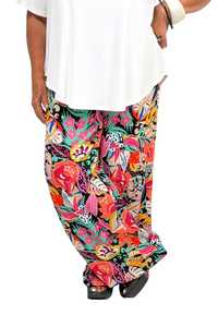 Everything Full Price: TCD Suzie Wide Leg Pants - Midnight Tropics