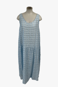 Tcd The Carpenters Daughter: TCD Second - Petticoat Dress - Baby Blue Check