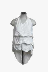 Under 100: TCD Sample - Halter Neck Tunic Cream