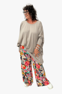 Tcd The Carpenters Daughter: TCD Habitat Top - Natural Merino (LUCKY LAST - OS = 14-24)