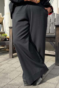 TCD Sadie Pants - Black Wool