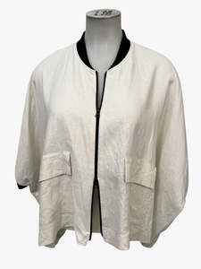 Outerwear Tcd: Juna Bomber - Cargo Linen Shell