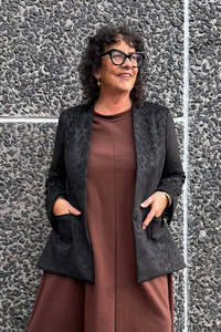TCD Riding Jacket - Suede Panther