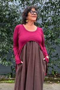TCD Scoop D Top - Berry