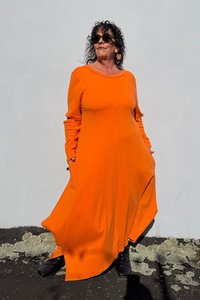 TCD Onyx Dress - Orange
