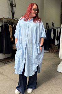 Tcd The Carpenters Daughter: TCD Georgie Shirt -  Baby Blue