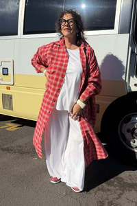 Tcd The Carpenters Daughter: TCD Georgie Shirt -  Red Plaid