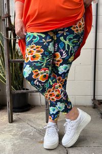 TCD Leggings - Midnight Flora