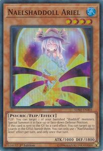 Yugioh Structure Deck Shaddoll Showdown Tcg Collector Nz: Naelshaddoll Ariel [SDSH-EN003] Super Rare