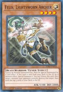 Yugioh Structure Deck Shaddoll Showdown Tcg Collector Nz: Felis, Lightsworn Archer [SDSH-EN018] Common