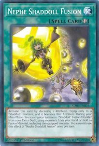 Yugioh Structure Deck Shaddoll Showdown Tcg Collector Nz: Nephe Shaddoll Fusion [SDSH-EN025] Common