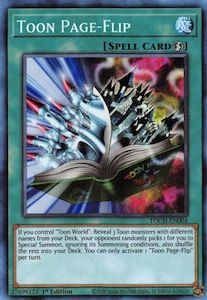 Toon Chaos Tcg Collector Nz: Toon Page-Flip [TOCH-EN004] Collector's Rare