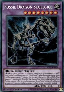 Fossil Dragon Skullgios [BLAR-EN009] Secret Rare