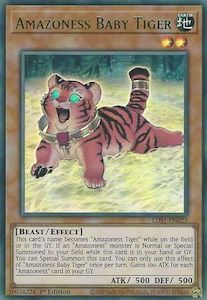Legendary Duelists Season One Tcg Collector Nz: Amazoness Baby Tiger (Green) [LDS1-EN023] Ultra Rare