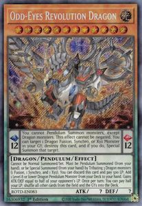Rise Of The Duelist Tcg Collector Nz: Odd-Eyes Revolution Dragon [ROTD-EN083] Secret Rare