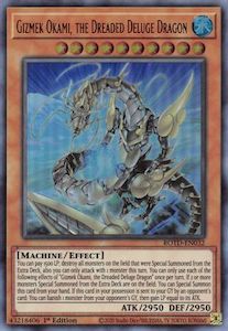 Rise Of The Duelist Tcg Collector Nz: Gizmek Okami, the Dreaded Deluge Dragon [ROTD-EN032] Ultra Rare